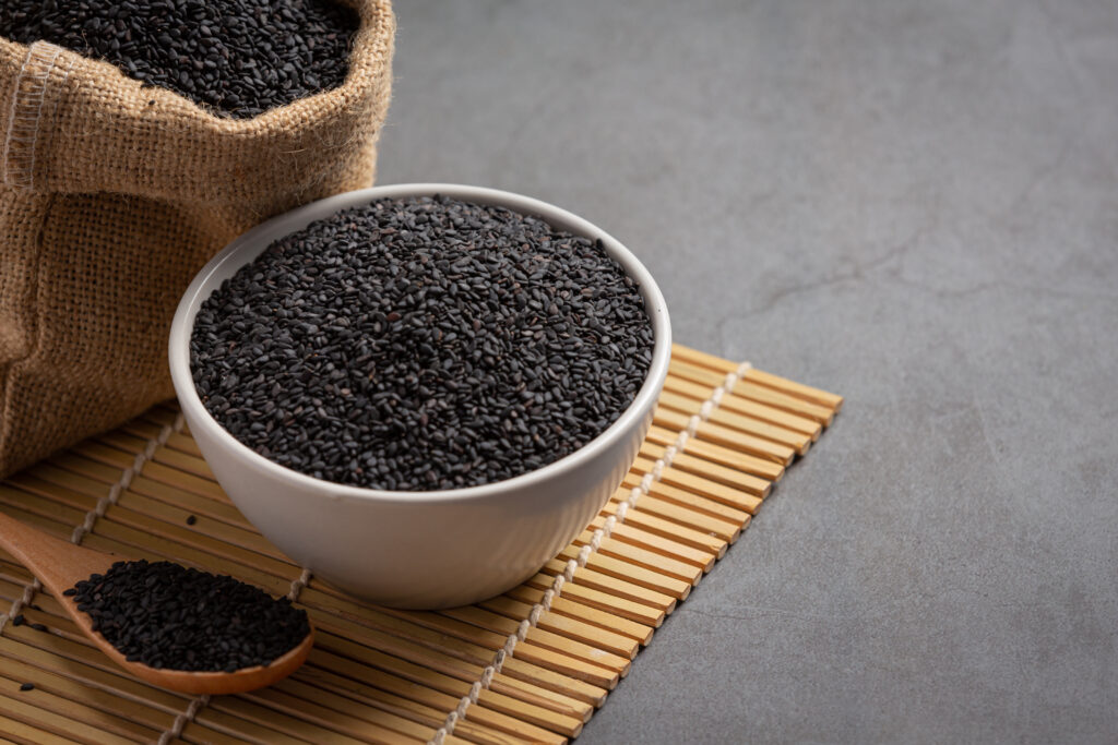 Black sesame seeds