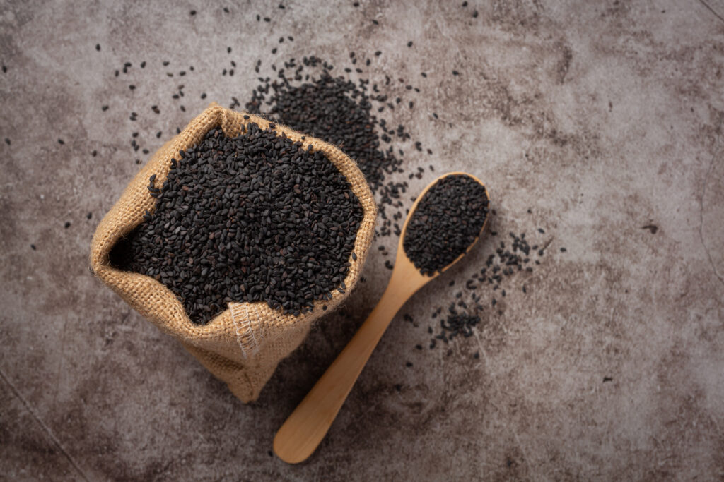 Black sesame seeds