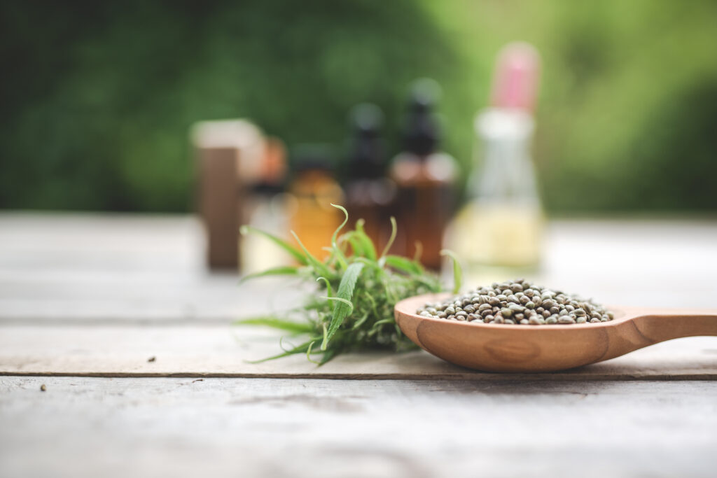 Hemp seed oil for hair