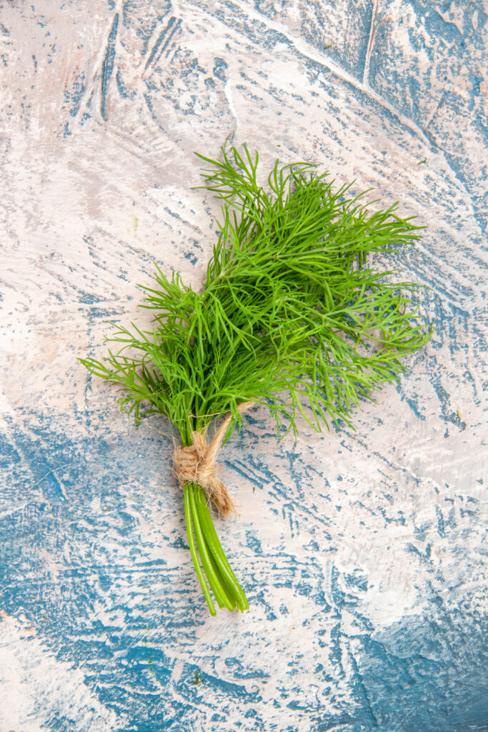 Dill seeds leaves